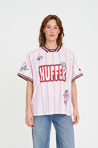 WMNS FOOTBALL TEE/ALWAYS FRESH PETAL