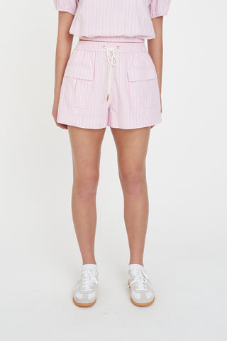 SPRINT STRIPE SKIPPER SHORT PETAL