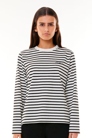 OUI OUI LS FREE TEE BLACK/CHALK