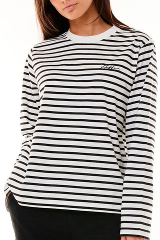 OUI OUI LS FREE TEE BLACK/CHALK