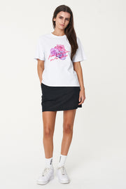 WMNS CLASSIC TEE/ROSE LOVE WHITE