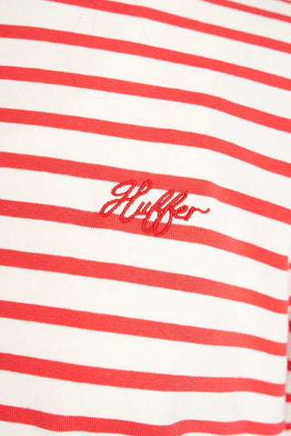 WMNS OUI OUI LS RELAX TEE CHALK/RED