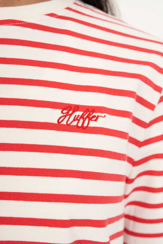 WMNS OUI OUI CLASSIC TEE CHALK/RED