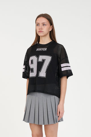 MESH LEAGUE TEE BLACK