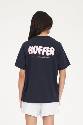CLASSIC TEE 170/BUBBLES NAVY