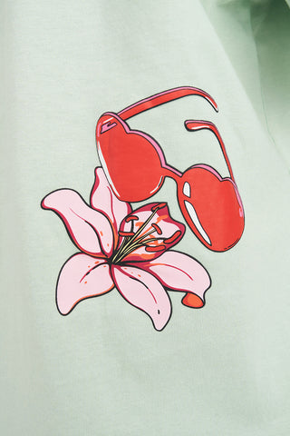 CLASSIC TEE 170/FESTIE MATCHA