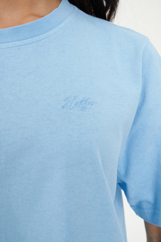 WMNS PREMIER TEE BLUE GLEAM