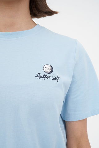 WOMENS CLASSIC TEE 170/ON IT ICE BLUE