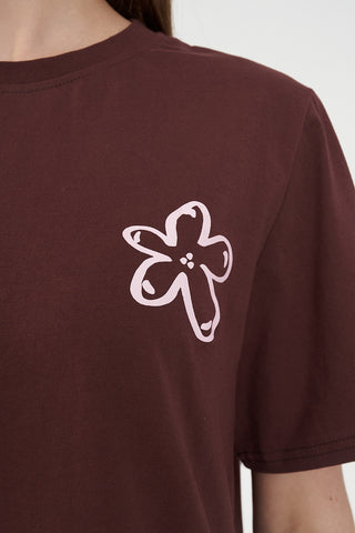 CLASSIC TEE/DAISY CHAIN PECAN