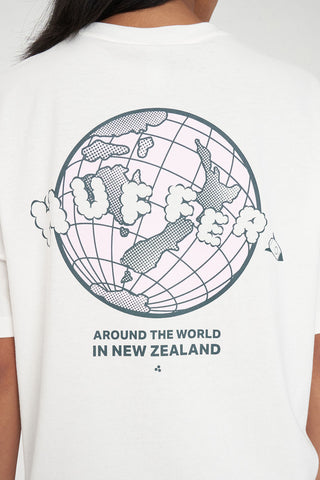 RELAX TEE 220/FLIGHT PLAN CHALK