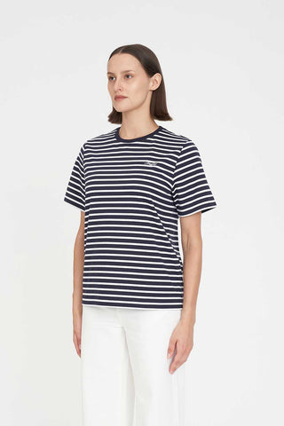 CLASSIC STRIPE TEE/CLASSIC NAVY/WHITE