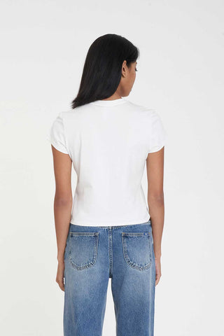 MINI TEE 185/DAISY CHALK