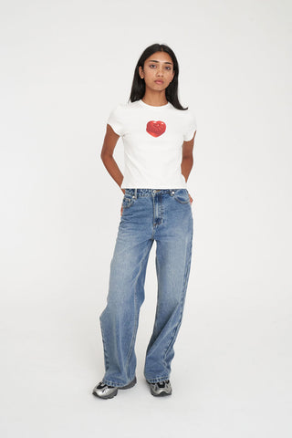 MINI TEE 185/SHORT N SWEET CHALK