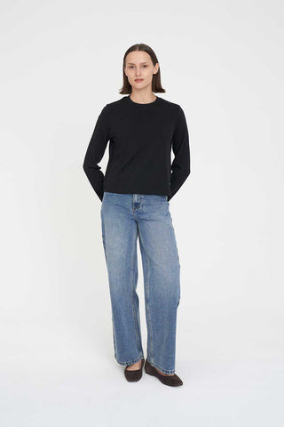 CLASSIC LS TEE/3BALL BLACK