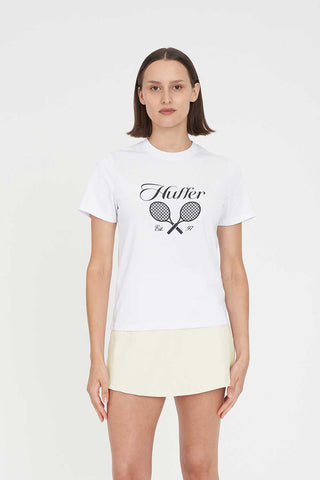 CLASSIC PERFECT TEE/DEUCES WHITE