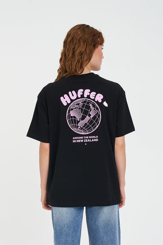 RELAX TEE 220/FLIGHT PLAN BLACK