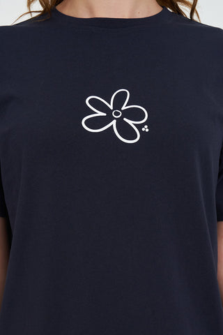 CLASSIC TEE 170/NUBOMBE NAVY