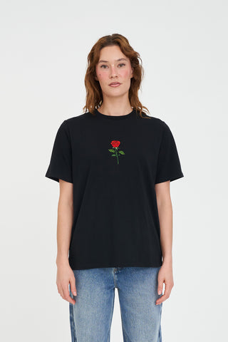 CLASSIC TEE 170/ROSY BLACK