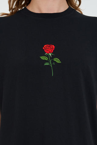 CLASSIC TEE 170/ROSY BLACK