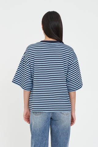 BILLIE TEE NAVY/GLACIER