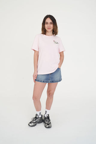 CLASSIC TEE 170/SPIKED PRETTY PINK