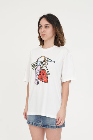 RELAX TEE 220/HAVE A KIKI CHALK