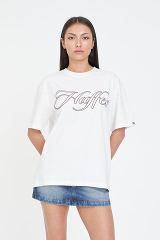 RELAX TEE 220/WITH THE FLOW CHALK
