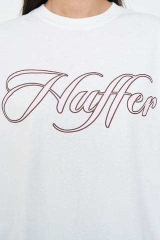 RELAX TEE 220/WITH THE FLOW CHALK