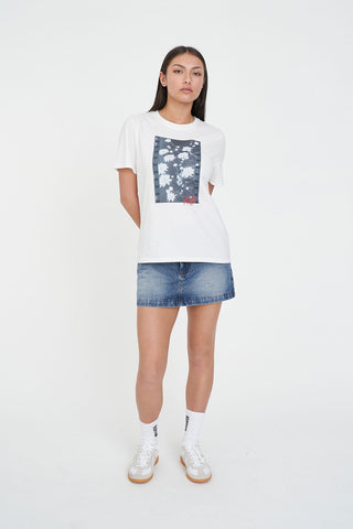 CLASSIC TEE 170/IN A HAZE CHALK