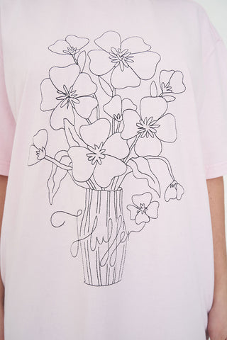 RELAX TEE 220/FLORENTINE PRETTY PINK