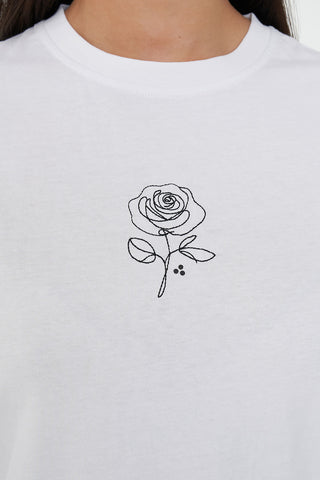 CLASSIC PERFECT TEE/DARLING WHITE