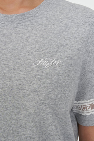 CHERIE CLASSIC TEE 170 GREY MARLE