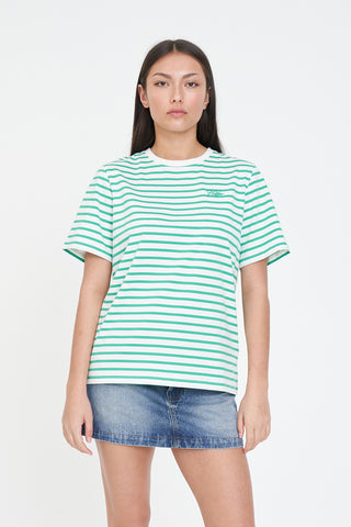 OUI OUI CLASSIC TEE CHALK/MEADOW