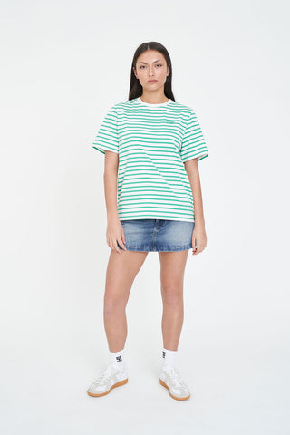 OUI OUI CLASSIC TEE CHALK/MEADOW