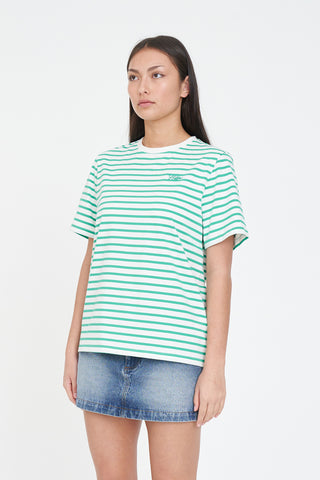 OUI OUI CLASSIC TEE CHALK/MEADOW