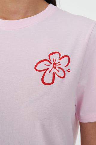 CLASSIC TEE 170/FLEUR PRETTY PINK