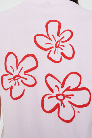 CLASSIC TEE 170/FLEUR PRETTY PINK