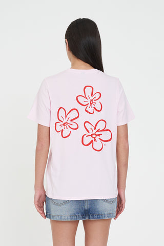 CLASSIC TEE 170/FLEUR PRETTY PINK