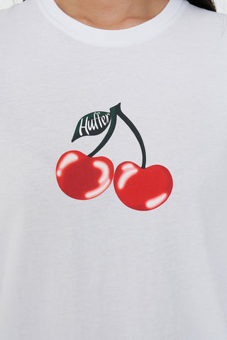 CLASSIC TEE 170/CERISE WHITE