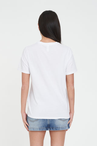 CLASSIC TEE 170/CERISE WHITE