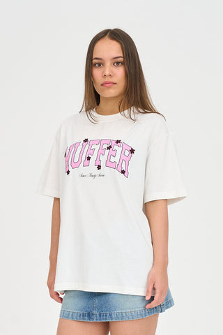 RELAX TEE 220/IN BLOOM CHALK