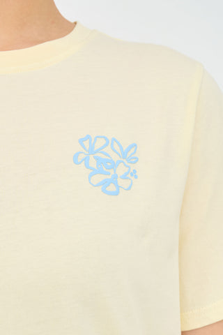 CLASSIC TEE 170/FLORAL LEMONADE