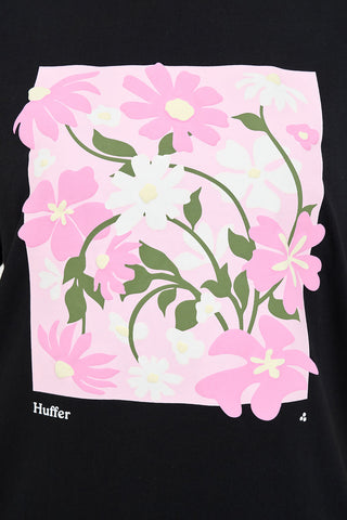 CLASSIC TEE 170/FLOWER MARKET BLACK