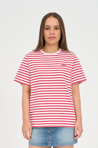 OUI OUI CLASSIC TEE PINK/PICANTE