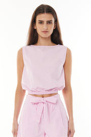 LIN-IN LOUNGE TOP MELLOW PINK