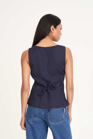 CALI FRIDA TOP MIDNIGHT