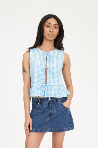 CATALINA BOW TOP BLUE/CHALK