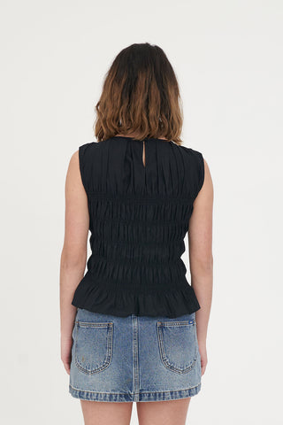LIN-IN BRIDGET TOP BLACK