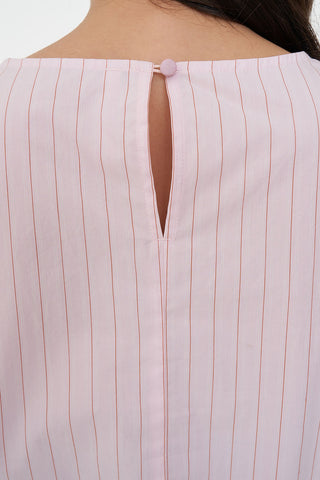 SPRINT STRIPE AIRY TOP PETAL