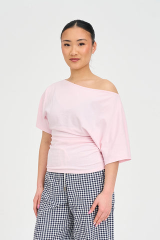 MISSY JERSEY TOP PRETTY PINK